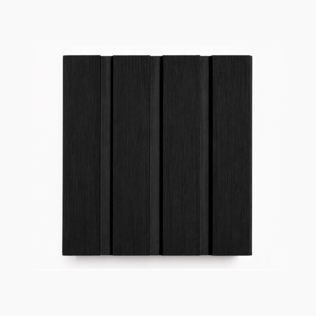 Charcoal Black WPC Outdoor Wall Panel
