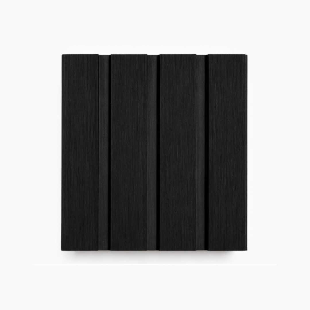 Charcoal Black WPC Outdoor Wall Panel