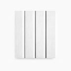 Arctic White WPC Outdoor Wall Panel
