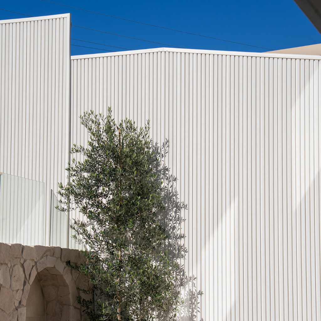 Arctic White WPC Outdoor Wall Panel