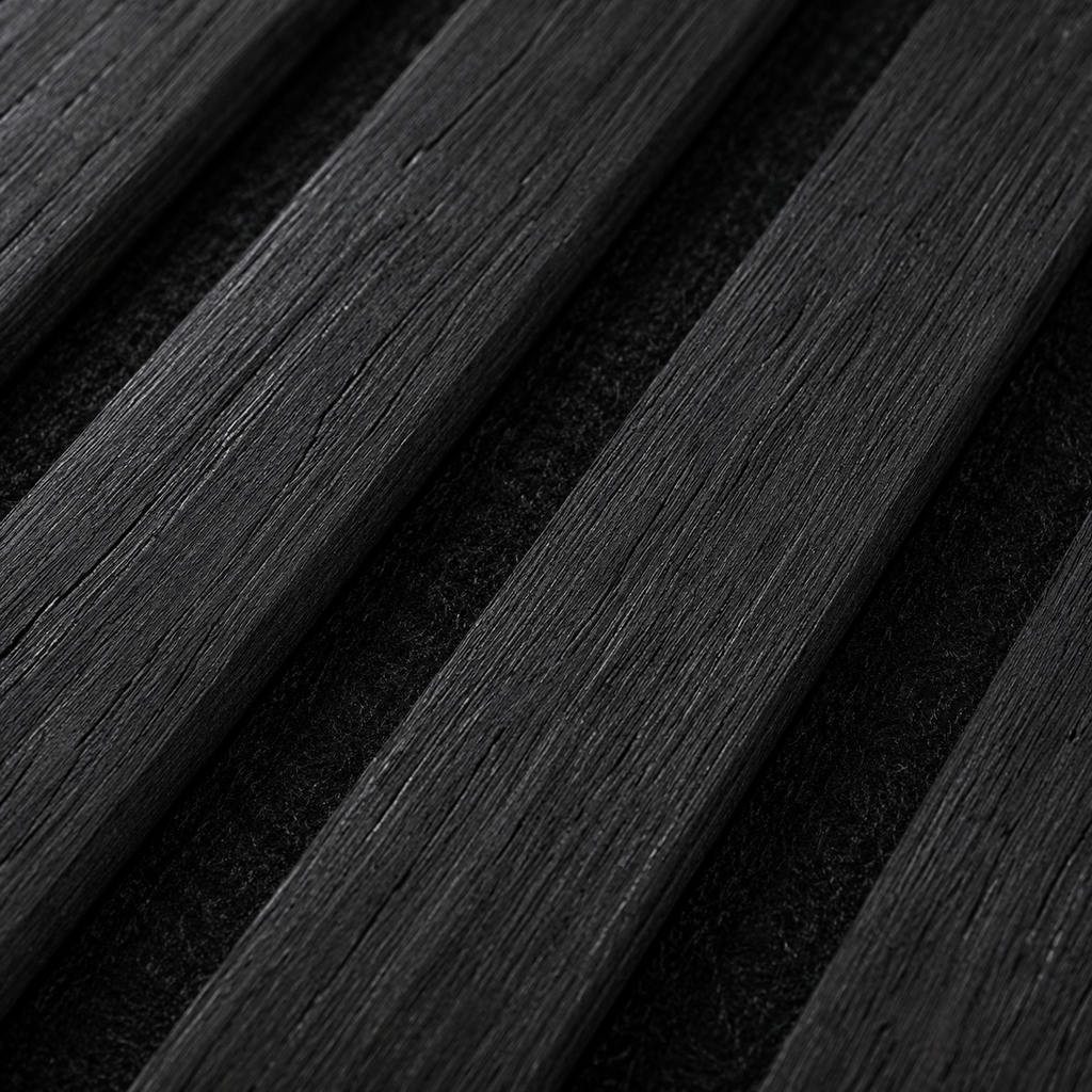 Ash Black Acoustic Wall Panel