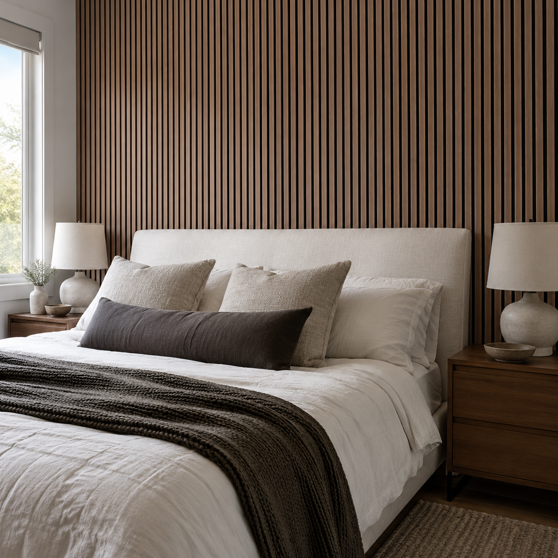 Walnut Acoustic Wall Panel