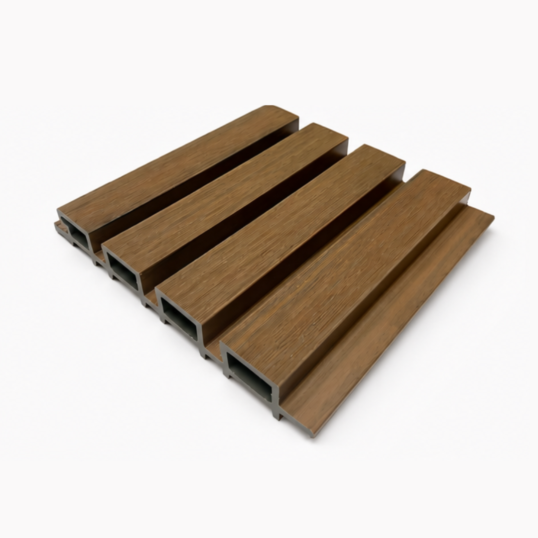 Walnut WPC Outdoor Wall Panel