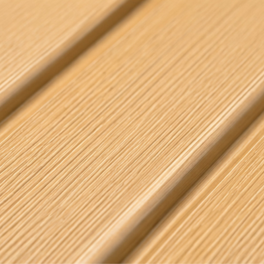 French Oak WPC Outdoor Wall Panel