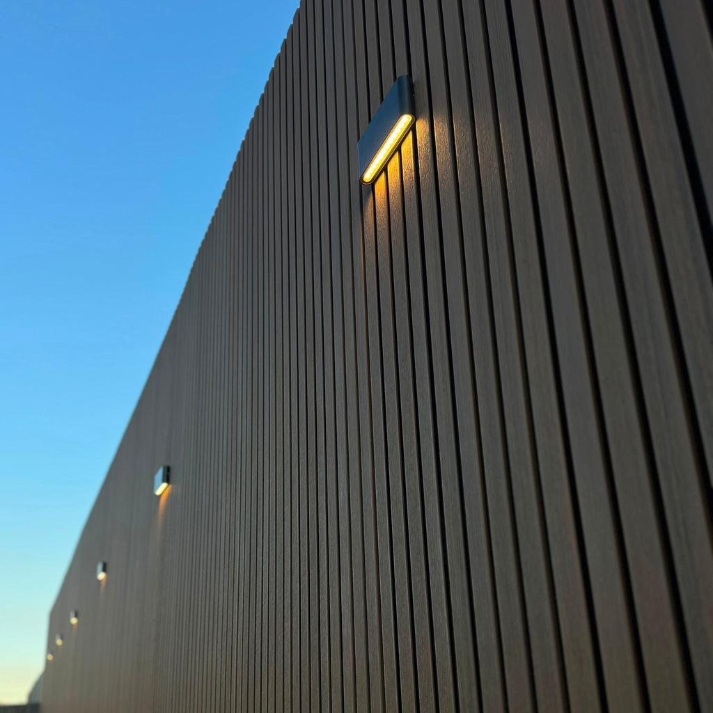 Midnight Teak Outdoor Composite Cladding