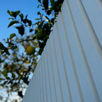 Arctic White Outdoor Composite Cladding