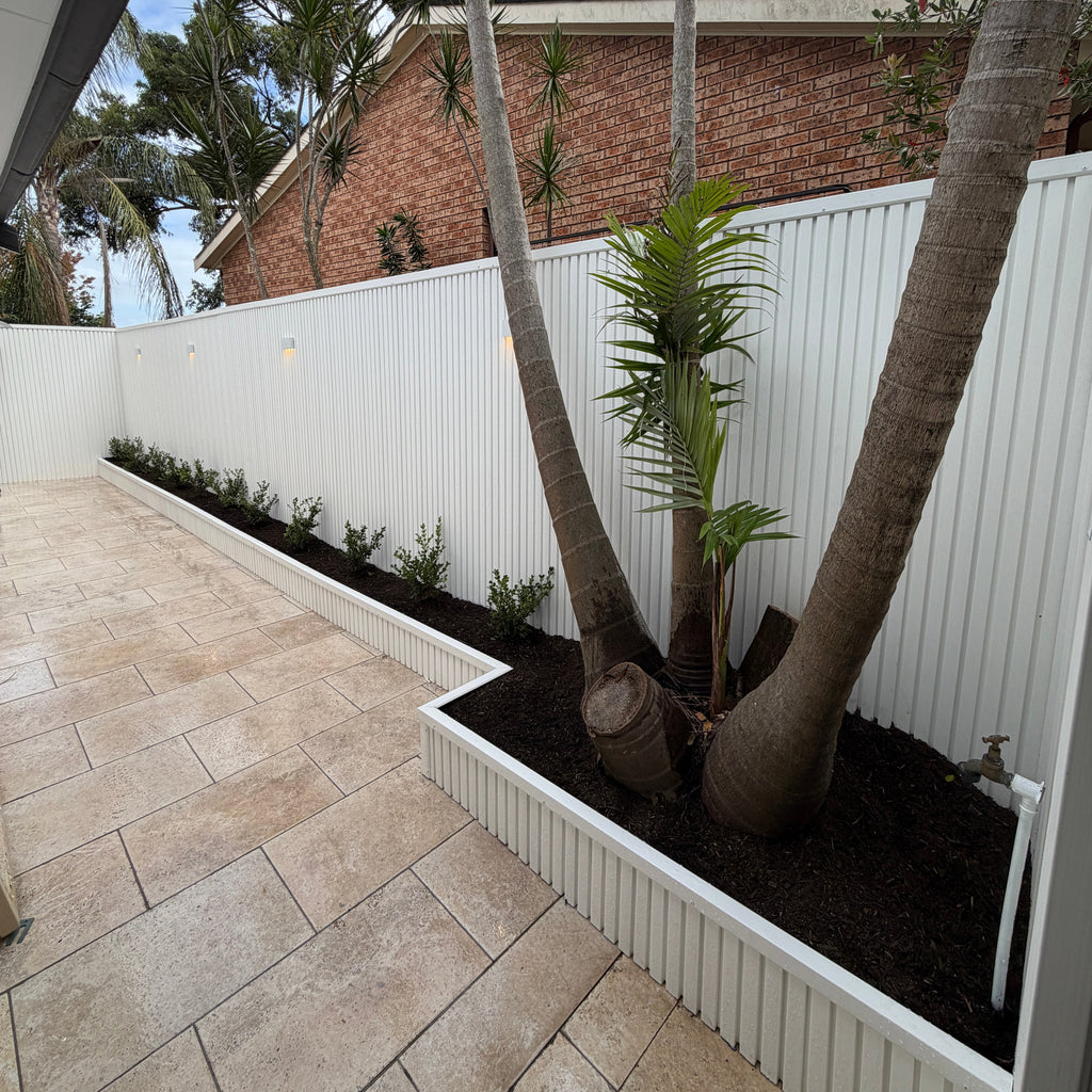 Arctic White WPC Outdoor Wall Panel