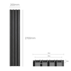 Arctic White WPC Outdoor Wall Panel