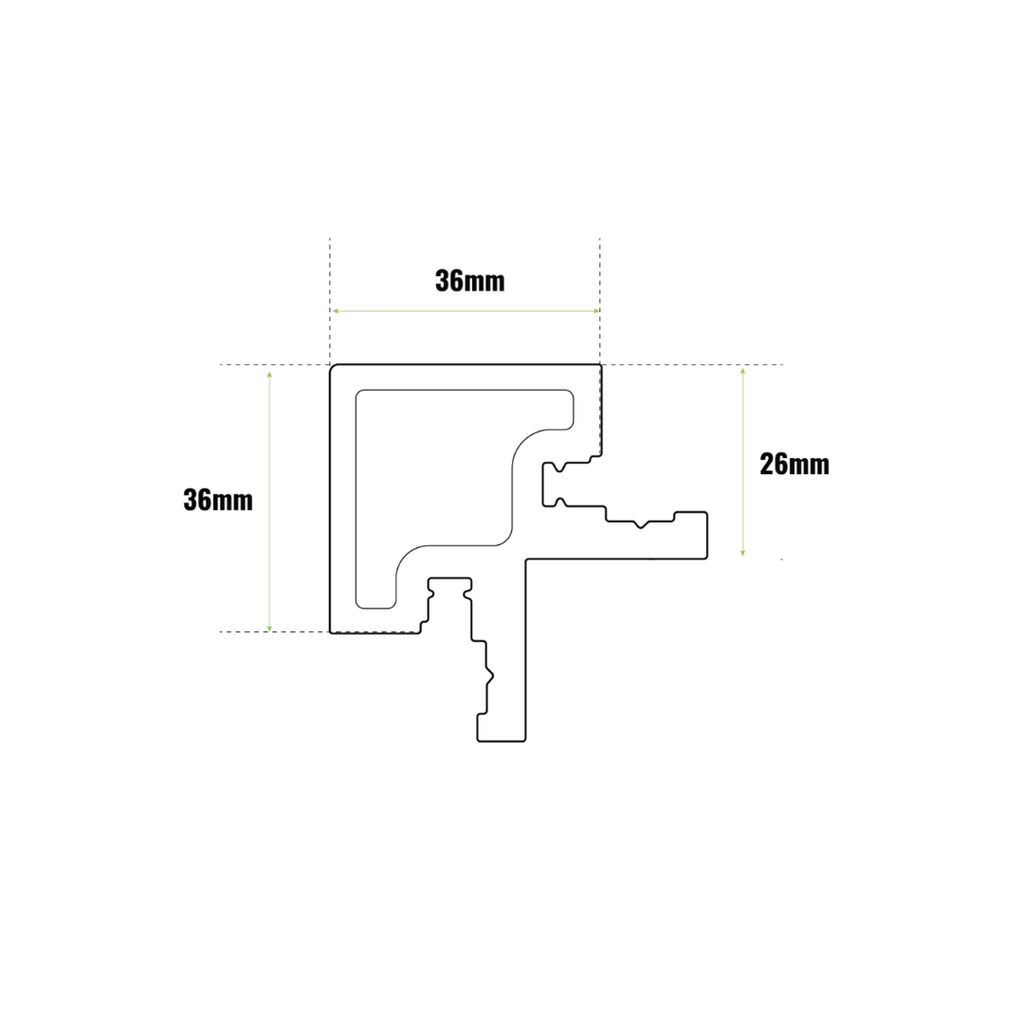 Corner Trim | WPC Outdoor Panel