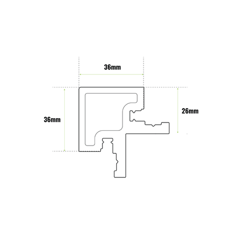 Corner Trim | WPC Outdoor Panel