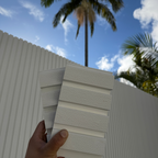 Arctic White Outdoor Composite Cladding