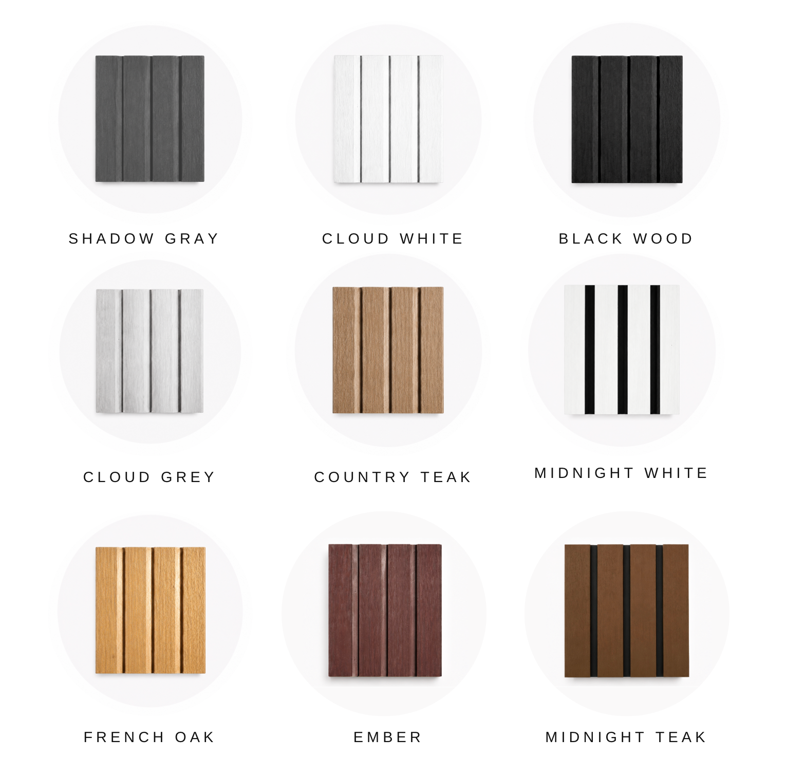 WPC Outdoor Panel Sample Pack