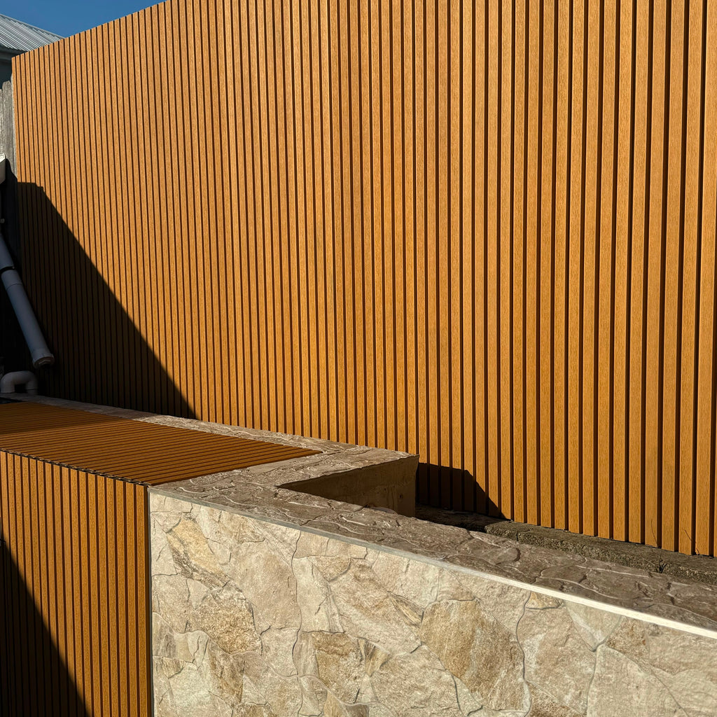 French Oak Outdoor Composite Cladding